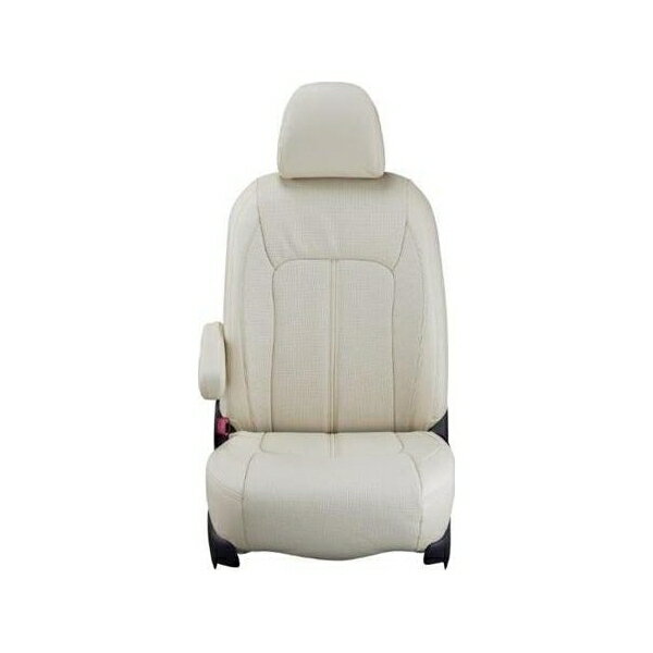 Clazzio（クラッツィオ）:シートカバー（リアルレザー）（アイボリー） 三菱 アウトランダー PHEV 5人乗り EM-0767