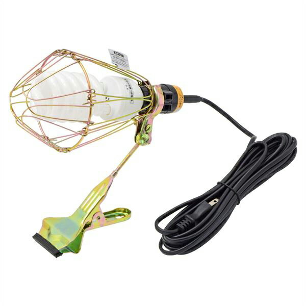 【5/5限定！抽選で最大100%ポイントバック★要エントリー】高儀:蛍光灯クリップライト 4907052611535