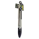 高儀:66ナイロン ストッパー付万能トング 黒 300mm 4907052874084