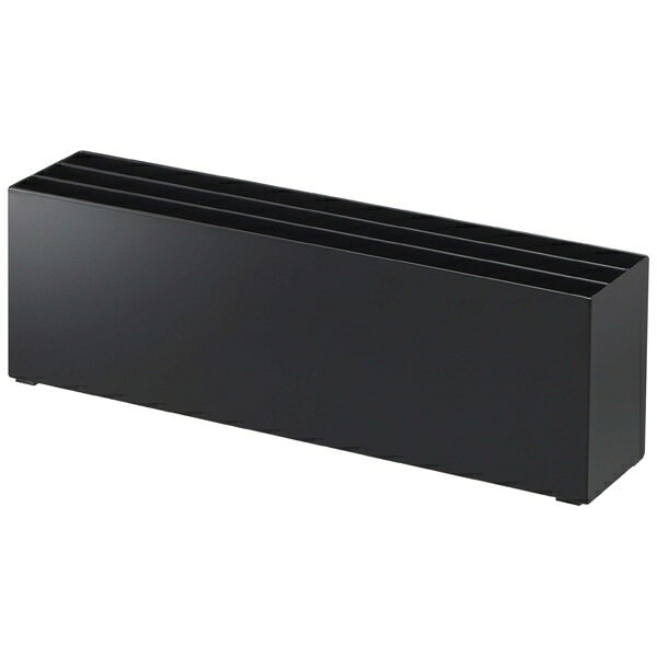 【メーカー直送】山崎実業 スリッパラック スマート ブラック 7644