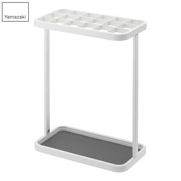 【メーカー直送】山崎実業 かさたて フレーム 18本用 ホワイト 2750 かさたて フレーム 18本用 ホワイ..