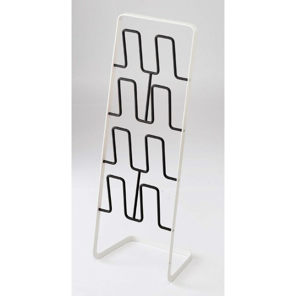 【メーカー直送】山崎実業 スリッパラック プレート ブラック 6095