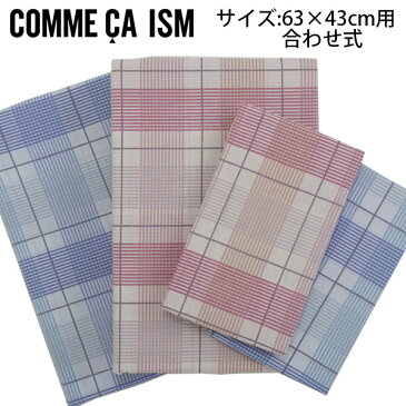 【代引不可】昭和西川:COMME CA ISM　ピロケース　カントリーチェック(ピンク) 22403-66250/109(P)