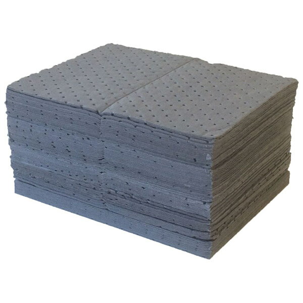 JHONAN(ジョーナン)の一覧はこちら●用途：油水兼用●形状：シート(ミシン目入)●サイズ：縦400mm×横500mm×厚み4mm●入数：100枚●吸収量：0.9L/枚、90L/箱●素材：ポリプロピレン●油だけでなく水分も吸収します。●厚...