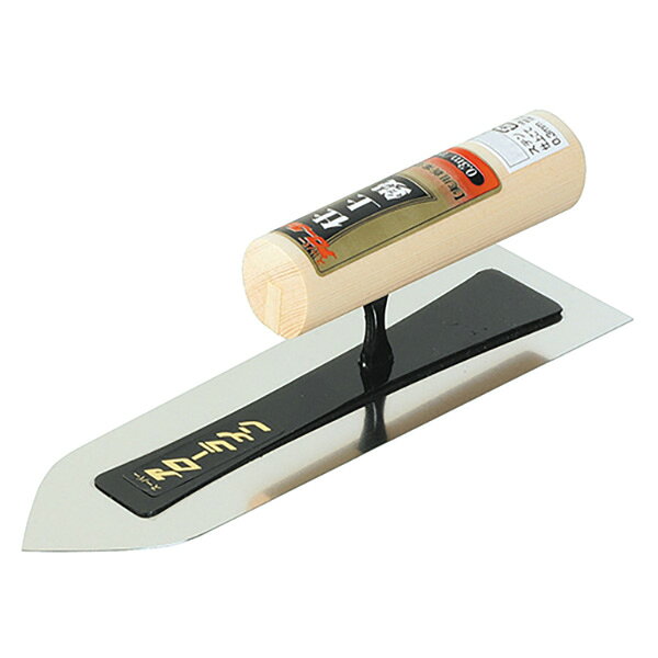 【1/25限定★抽選で100％ポイント還元】アローライン:ステンレス仕上鏝 0.3mm 120mm 4949956261201 大工道具 左官鏝 仕上鏝