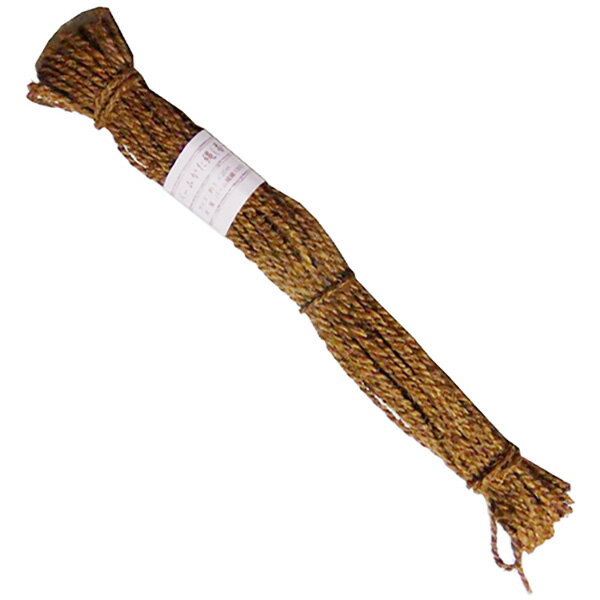 エルモ:パーム固縄3mm×20m チャ 4952209691311 園芸用品 園芸農業資材 アルミ線・シュロ縄