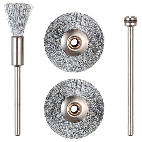 【メール便送料無料】PROXXON（プロクソン） ワイヤーブラシ 3個セット No.28950 4952989289500