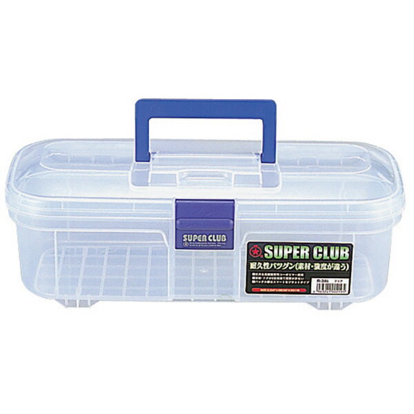 RING STAR（リングスター）:スーパークラブ R-34S クリア 4963241002195 収納用品 工具箱 プラスチック製