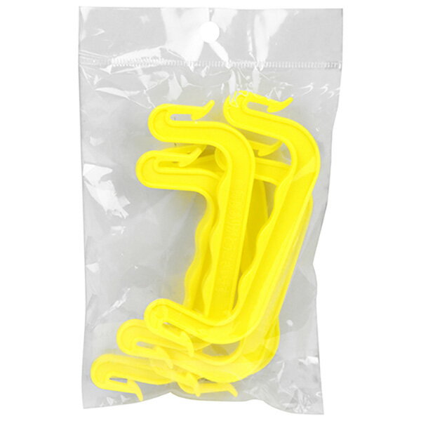 【メール便送料無料】三友産業 イージーホルダー 黄 5個入 HR-1392 4905663013922 資材 梱包資材