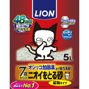 ライオン商事 ニオイをとる砂 7歳以上 鉱物タイプ 5L 4903351007673