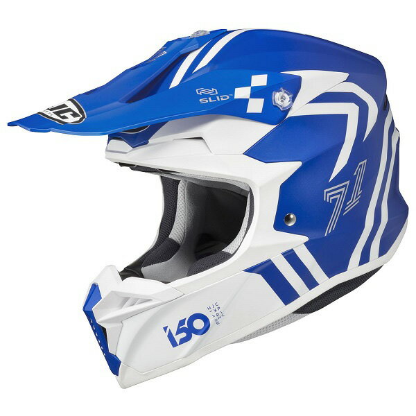 HJC Helmets:i50 ヘックス BLUE/WHITE（MC2SF） L HJH249BU51L HJCヘルメット i50 HEX BLUE/WHITE