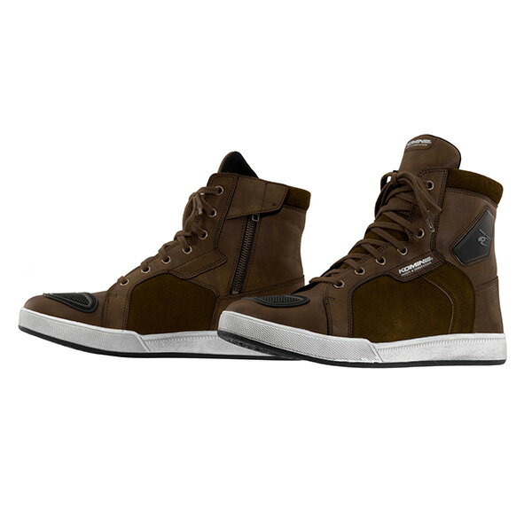KOMINE（コミネ）:BK-091 ウォータープルーフマイクロファイバーライディングスニーカー Brown 26.5cm 05-091-BR-26.5