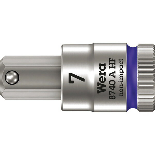Wera:8740A HFソケット Hex-Plus 7.0x28mm 003341 オレンジブック 1952879