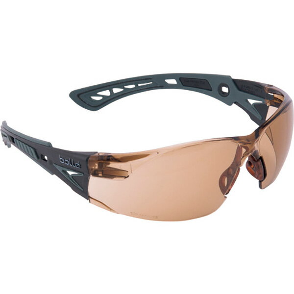 bolle（ボレー）:二眼型保護メガネ（フィットタイプ） ラッシュプラスブラックxグレートワイライト 1662310ABG オレンジブック 1374201