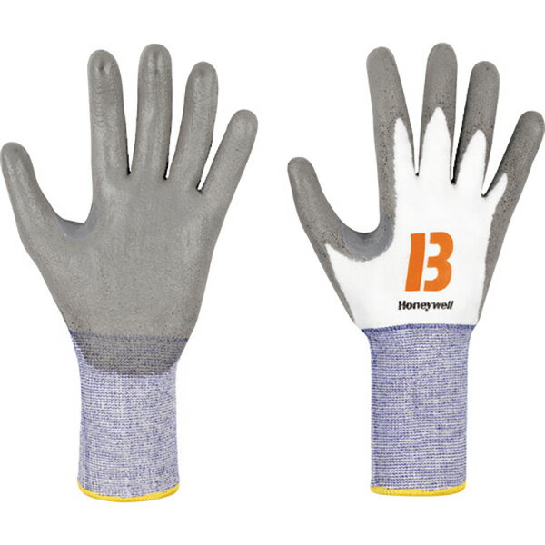 日本ハネウェル 耐切創手袋 VERTIGO GREY PU LONG C&G B-08 ホワイト サイズ（M） 2318770/WIP-08