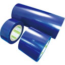 日東電工 金属板用表面保護フィルム SPV-363 0.07mm×50mm×100m ライトブルー 363-50