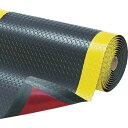 Justrite(ジャストライト):NOTRAX 疲労軽減マット クッショントラックス ブラック&イエロー 910X1500 479S0035BY オレンジブッ...