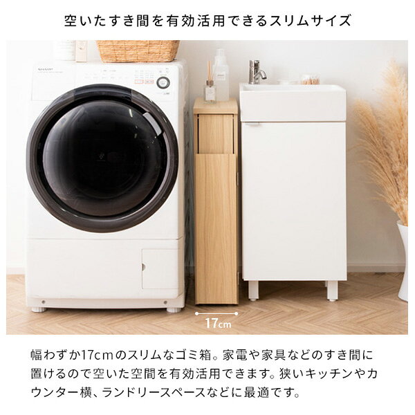 宮武製作所:スリムダストボックス Santia(サンティア) ナチュラル DB-F170【メーカー直送品】 [3]
