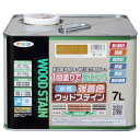アサヒペン 水性強着色ウッドステイン 7L オーク 4970925464873