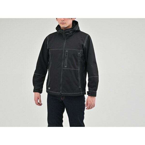 DAYTONA（デイトナ） DJ-002 エアインテークパーカー ブラック 3722