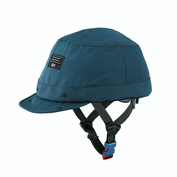 OGK KABUTO（オージーケーカブト）:自転車用ヘルメット キャップタイプ ネイビーブルー JOLY 自転車 努力義務 安全 頭 守る