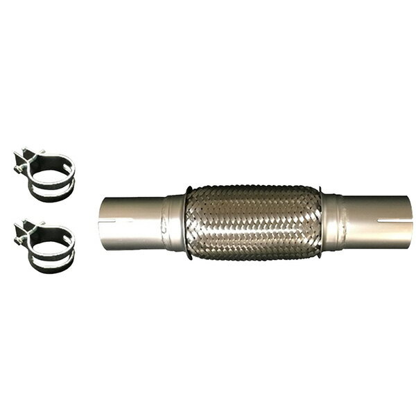 山脇産業:フレキシブルチューブ215mm　パイプ付き（両端エキスパンド・スリット付き） ER-048A YSK/ホ..