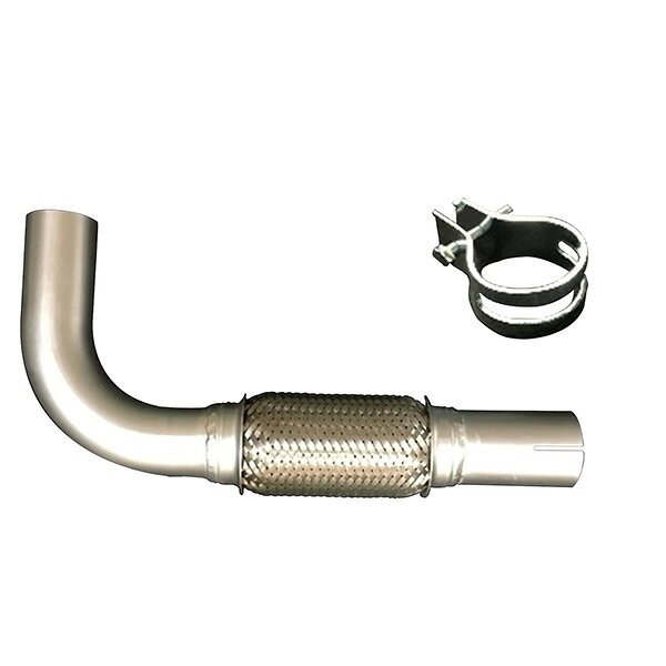 山脇産業:フレキシブルチューブ215mm　L型パイプ付き（クランプ付き） 78-051A YSK/ホース/チューブ/配管