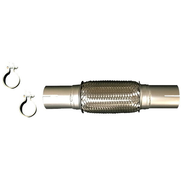 山脇産業:フレキシブルチューブ215mm　パイプ付き（両端エキスパンド・スリット付き） ER-038A YSK/ホ..