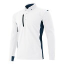 AITOZ（アイトス）:長袖ポロシャツ（男女兼用） AZ-10612 ストレッチ 軽量 帯電防止 防汚加工 スクラムテック ポロシャツ 長袖