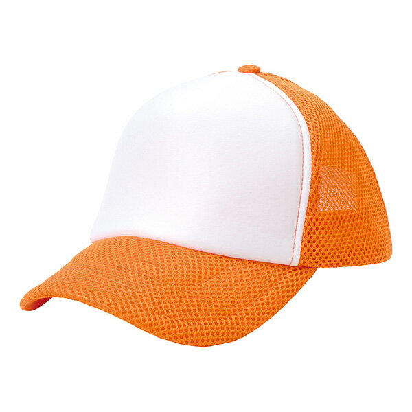 AITOZ（アイトス） アメリカンラッセルキャップ（3200） AZ-66318 フロント部ホワイト ラッセルメッシュ キャップ 帽子 安い