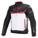 アルパインスターズ:T-SP S WATERPROOF JACKET ASIA 1304 BLACK WHITE BRIGHT RED S 8059175908538 アルパインスターズ ジャケット 防水 防寒 バイクウェア