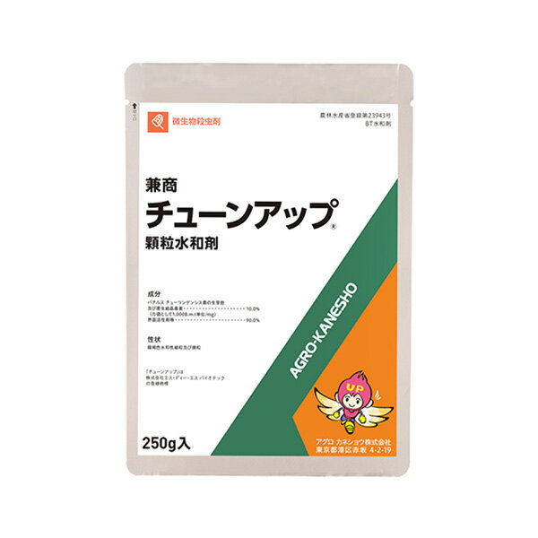 【1/1限定★全品ポイント10倍＋抽選で100％ポイント還元】アグロカネショウ:チューンアップ顆粒水和剤 250g 4966871206704