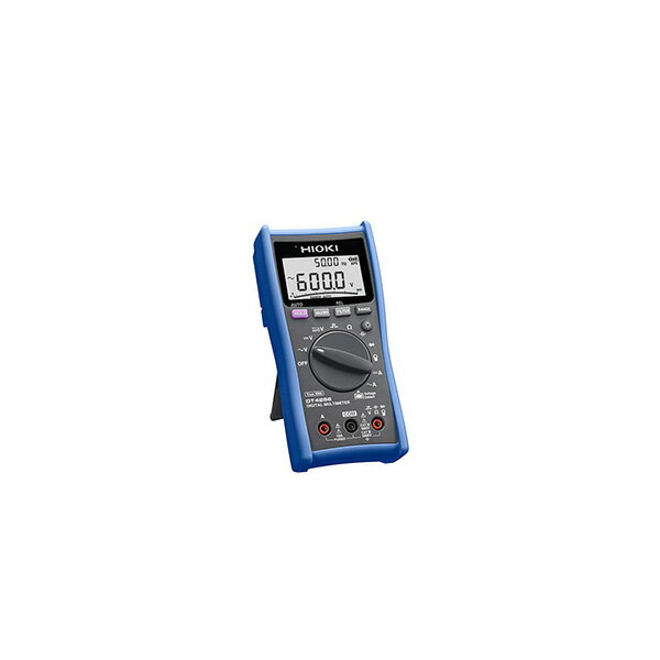 HIOKI(日置電機)の一覧はこちら【特長】● DC V基本確度±0.3%、AC Vのf特40Hz~1kHz ● 直接入力10A測定 ● 電圧と周波数が同時に見れるデュアルディスプレイ ● ローパスフィルタで高調波カット （インバータの基本波成分測定） ● PC計測に対応するUSB通信機能(オプション使用) ● -25度~65度の広い使用温度範囲 (DT4256) 【注意事項】●裏面にマジックテープは付いていません。●BT3554ケースに取り付ける場合は、「面ファスナー付き」をご購入ください。【仕様】●直流電圧：600.0 mV~1000 V5レンジ●基本確度： ±0.3 % rdg. ±3 dgt. ●交流電圧：6.000 V~1000 V、 4レンジ、●周波数特性： 40 Hz~1 kHz●基本確度 40 - 500 Hz ： ±0.9 % rdg. ±3 dgt. (実効値整流、 クレストファクタ3以下) ●交/直電圧自動判別：○ ●抵抗：600.0 Ω~60.00 MΩ、 6レンジ●基本確度： ±0.7 % rdg. ±3 dgt. ●直流電流：60.00 mA~10.00 A、 4レンジ●基本確度： ±0.9 % rdg. ±3 dgt. ●交流電流：600.0 mA~10.00 A、 3レンジ、 基本確度 40 - 500 Hz ● ±1.4 % rdg. ±3 dgt.(実効値整流、 クレストファクタ3以下、 周波数特性： 40 Hz~1 kHz) ●交流電流 (ACクランプ測定)：10.00 A~1000 A、 7レンジ●基本確度 40 - 1 kHz ： ±0.9 % rdg. ±3 dgt. にACクランプの測定確度を加算 (実効値整流、 クレストファクタ3以下) ●検電(50/60Hz)：Hi /AC40 V~600 V、Lo /AC80 V~600 V ●静電容量：1.000 μF~10.00 mF、 5レンジ●基本確度： ±1.9 % rdg. ±5 dgt. ●周波数：99.99 Hz~99.99 kHz、 4レンジ(最小感度電圧/電流による制限あり)●基本確度： ±0.1 % rdg. ±1 dgt. ●導通チェック：導通ONしきい値 25 Ω 以下、導通OFFしきい値 245 Ω 以上●応答時間： 0.5 ms以上 ●ダイオードテスト：開放電圧 5.0 V以下、 測定電流 0.5 mA、 順方向しきい値 0.15 V~1.5 V ●その他機能：フィルタ、 表示値ホールド、 オートホールド、 最大/最小/平均値表示、 リラティブ (相対値)表示、 オートパワーセーブ、 USB通信 (オプション使用) ●表示：4桁液晶表示、 max. 6000 dgt.、 バーグラフ ●表示更新レート：5 回/s (静電容量 測定値により0.05~5回/s、 周波数 1~2回/s) ●電源：単4形アルカリ乾電池 (LR03) ×4●連続使用時間： 130 h (バックライト消灯時) 【商品サイズ】縦(mm)　84横(mm)　52高さ(mm)　174【商品重量】重量(kg)　390JANCD:4536036003068【銀行振込・コンビニ決済】等前払い決済予定のお客様へ当商品は弊社在庫品ではなく、メーカー在庫品です。在庫確認後に注文確認を行い、お支払いのお願いを送信させて頂きます。休業日、14:00以降のご注文の場合は翌営業日に上記手続きを行います。お時間が掛かる場合がございます。