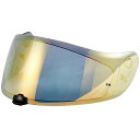 HJC Helmets:ピンロック ミラーシールド：IS-17 GOLD HJ-20M HJP1914300 ピンロック ミラーシールド GOLD HJ-20M