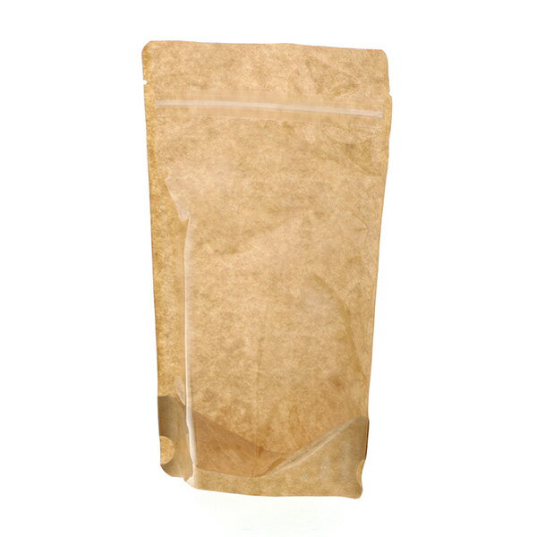 HEIKO（ヘイコー） チャックスタンド袋　OP14-22　片面クリアクラフト 006657261 6657261 チャック 袋 ..