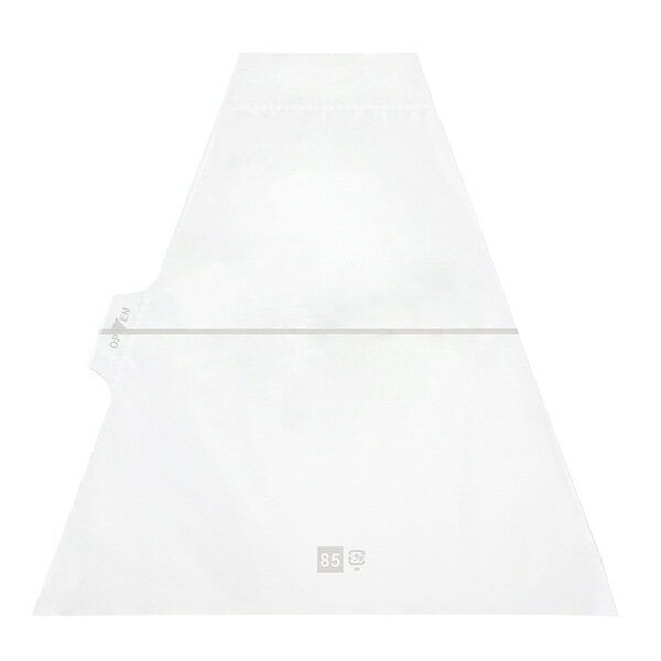 HEIKO（ヘイコー） サンドイッチ袋 85 横開きタイプ ライン 白 006770612