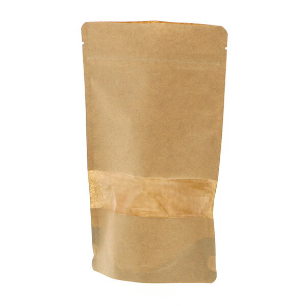 HEIKO（ヘイコー） チャックスタンド袋 BP14-22 窓付クラフト 006657251