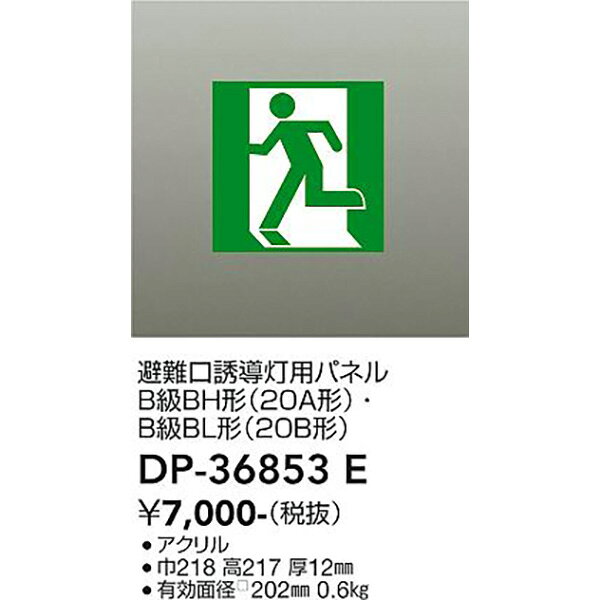 �ڥ᡼����ľ��������ŵ� LEDͶƳ���ѥͥ롡���������� DP-36853E