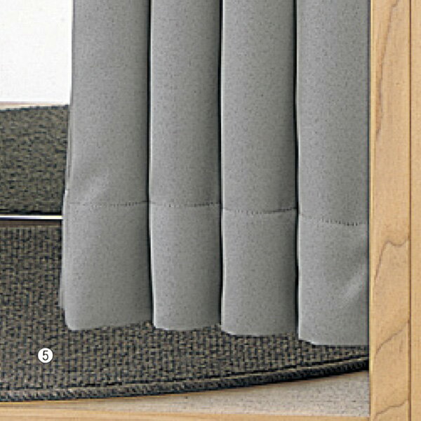 【メーカー直送】ストア・エキスプレス フィッティングルーム用カーテン 防炎レールタイプH190cm グレー1枚 61-139-4-5 試着室 更衣室 業務用 着替え 催事場