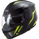 LS2 HELMETS:yKizSCOPE SKID BLACK YELLOW MTCY 509022054M