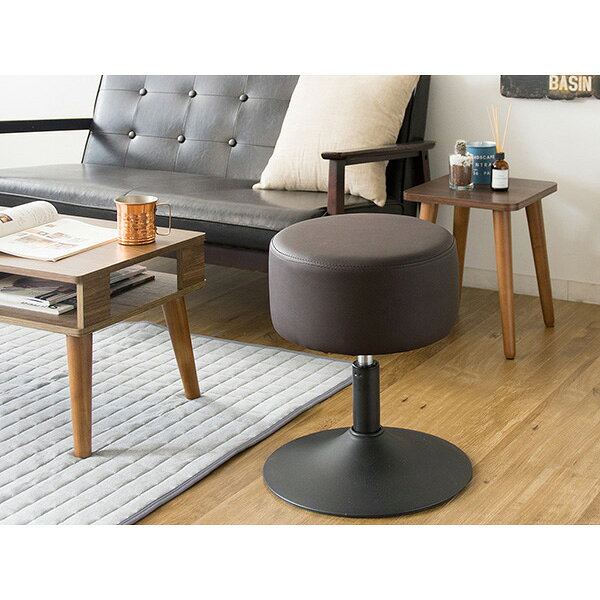 Stools - 【メーカー直送】宮武製作所 昇降スツール ブラウン KNC-K101
