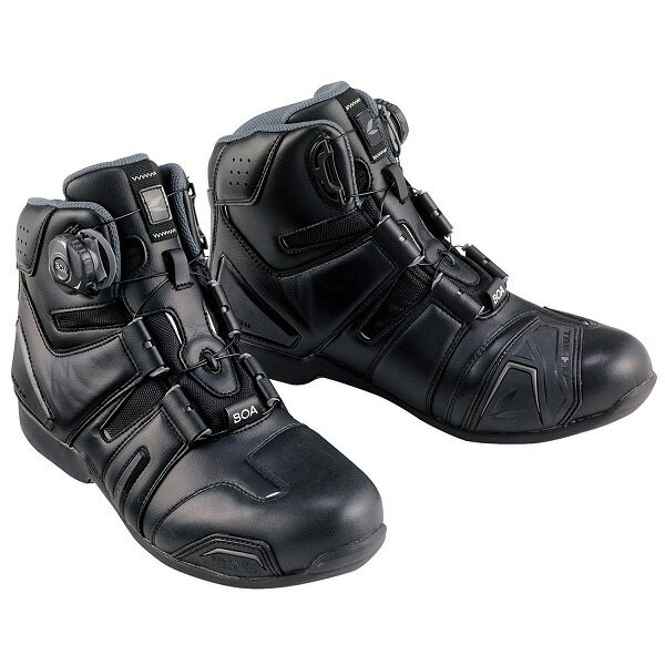 RSタイチ DRYMASTER BOA ライディングシューズ BLACK/GRAY 26.0cm RSS006