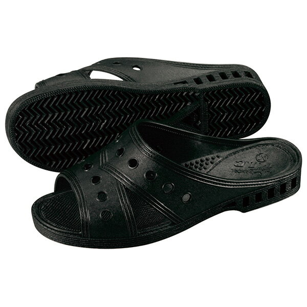 EBM 抗菌紳士用サンダル ダンヒル ブラック No510 L 2961300