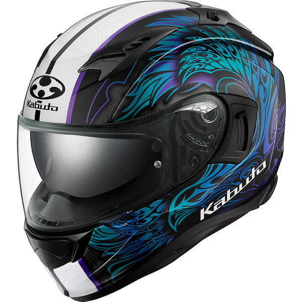 OGK KABUTO(オージーケーカブト) KAMUI 3 ETERNO ブラックブルー M 3138224