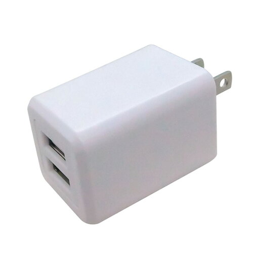 【メーカー直送】Broadwatch(ブロードウォッチ) 折り畳み式プラグ付きAC-USB2ポート充電器 AC-USB-2A2P 【メーカー直送】Broadwatch(ブロードウォッチ) 折り畳み式プラグ付きAC-USB2ポート充電器 AC-USB-2A2P