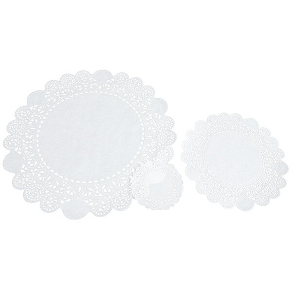 住友 レースペーパー 白 丸型（50枚入）12.5吋（315mm） 2502310