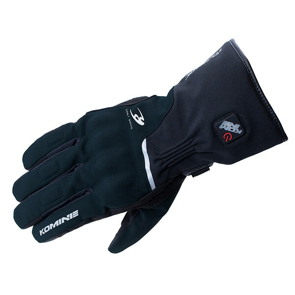 【2/20限定★抽選で100％ポイント還元】KOMINE（コミネ）:EK-217 プロテクトエレクトリックヒートグローブ Navy XL 08-217-NA-XL