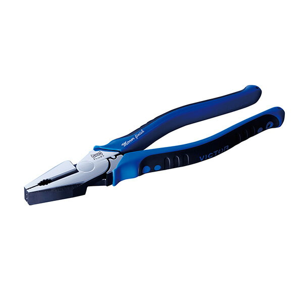 VICTOR（ビクター）:ビクタープラス偏芯ペンチ ZM80-200 偏芯 銅線 鉄線 簡易圧着 ペンチ 電工 メッキ ..