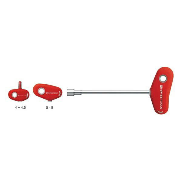 PB SWISS TOOLS（PBスイスツールズ） 202.11-230 クロスハンドルナットドライバー 202-11-230