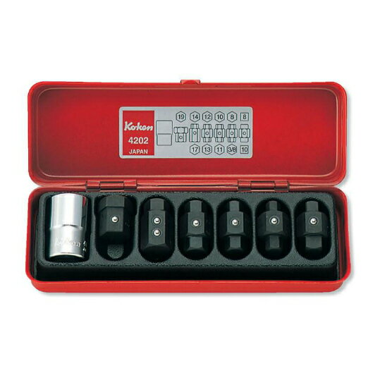 ko-ken（コーケン） 1/2sq ドレンプラグキーセット 7pcs 4202 4202 4202